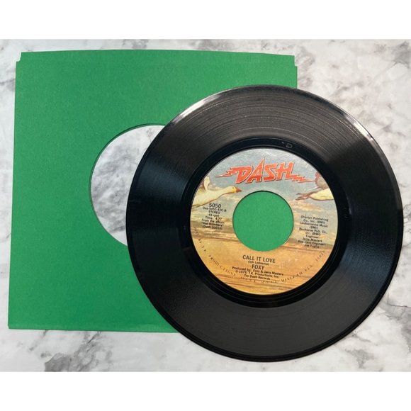 Foxy Hot Number / Call It Love 45 Disco 1979 Dash TK Records - Picture 4 of 4